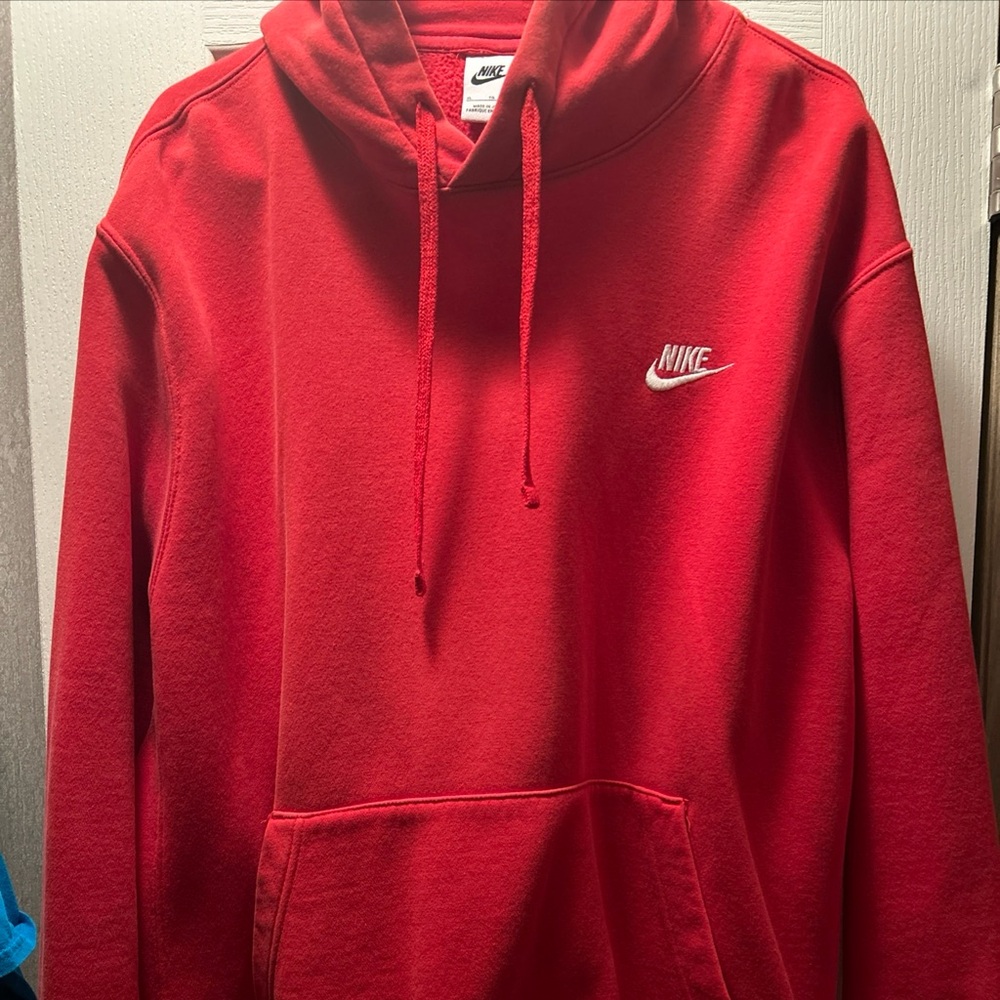 Nike Red Hoodie